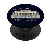 Londra, British Museum, Disegno a mano, Inghilterra PopSockets PopGrip Adesivo