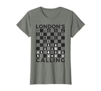 Londra Calling London System Chess Maglietta