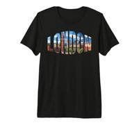 Londra Cityscape Maglietta Premium