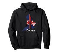 Londra è Sempre Una buona Idea UK GB Felpa con Cappuccio