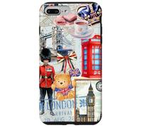 Londra Estate Inghilterra Regno Unito Viaggi Icona Collage Custodia per iPhone 7 Plus/8 Plus