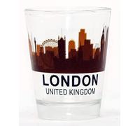 Londra Inghilterra Sunset Skyline bicchierino