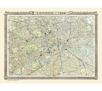 Londra Royal Atlas Collezione 1898 Pezzi Puzzle (JG )