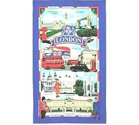 Londra strofinaccio Street nomi blu souvenir Gift Big Ben Tower Bridge Piccadilly Bus rosso