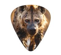 Lone Hyena - Plettri per chitarra resistenti all'usura, sottili, medi, pesanti, 12 pezzi, adatti per chitarra, basso, chitarra elettrica, ukulele,