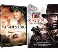 Lone Survivor True Story & We Were Soldiers Courage Movie Bundle Set