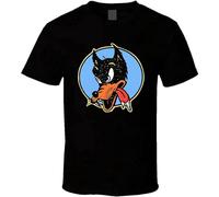 Lone Wolf Jerry Garcia Hot Rod Retro Unisex 100% Cotton Short-Sleeve T-Shirts Black XL