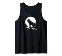 Lone Wolf Moon Howling Wolf Pack Head Wolves Howl Canotta