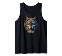 Lone Wolf Moon Howling Wolf Pack Head Wolves Howl Canotta