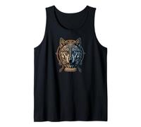 Lone Wolf Moon Howling Wolf Pack Head Wolves Howl Canotta