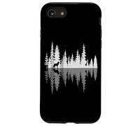 Lone Wolf Walking Foresta Riflessi Natura Selvaggia Custodia per iPhone SE (2020) / 7/8