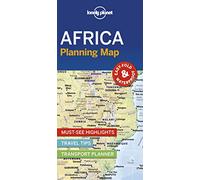 Lonely Planet Africa Planning Map [Lingua Inglese]