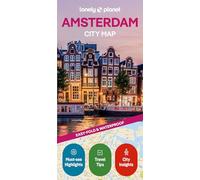 Lonely Planet Amsterdam City Map