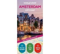 Lonely Planet Amsterdam City Map (Map) Compact City Planning Maps
