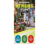 Lonely Planet Athens City Map: Durable, Waterproof, Easy-Fold Planning Map with Attractions & Walking Tours