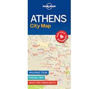 Lonely Planet Athens City Map: Walking Tour, Travel Tips, Must-see Highlights
