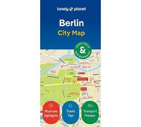 Lonely Planet Berlin City Map : Durable, Waterproof, Easy-Fold Planning Map with Attractions & Walking Tours