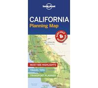 Lonely Planet California Planning Map