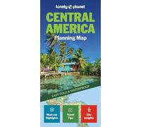 Lonely Planet Central America Planning Map