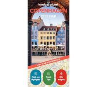 Lonely Planet Copenhagen City Map: Durable, Waterproof, Easy-Fold Planning Map with Attractions & Walking Tours