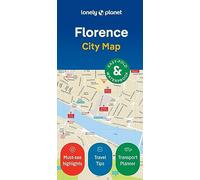 Lonely Planet - Mappa città Firenze - Resistente impermeabile pieghevole con attrazioni e itinerari