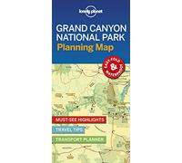 Lonely Planet – Grand Canyon National Park Planning Map – Lingua Inglese