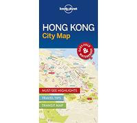 Lonely Planet Hong Kong City Map