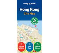 Lonely Planet Hong Kong City Map