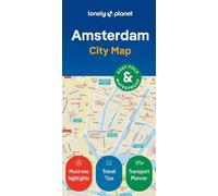 Lonely Planet Lonely Planet Amsterdam City Map (Map) Compact City Planning Maps
