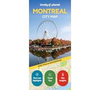 Lonely Planet Montreal City Map: Durable, Waterproof, Easy-Fold Planning Map with Attractions & Walking Tours