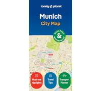 Lonely Planet Munich City Map: Durable, Waterproof, Easy-Fold Planning Map with Attractions & Walking Tours