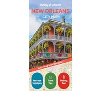 Lonely Planet Mappa New Orleans City Map – Resistente, Impermeabile, Pieghevole