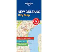 Lonely Planet New Orleans City Map [Lingua Inglese]