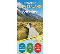 Lonely Planet New Zealand Planning Map