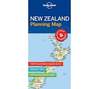 Lonely Planet New Zealand Planning Map [Lingua Inglese]