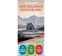 Lonely Planet New Zealand's South Island Planning Map