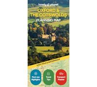 Lonely Planet – Oxford & the Cotswolds Planning Map