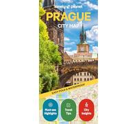 Lonely Planet Prague City Map : Durable, Waterproof, Easy-Fold Planning Map with Attractions & Walking Tours