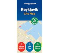 Lonely Planet Reykjavik City Map : Durable, Waterproof, Easy-Fold Planning Map with Attractions & Walking Tours