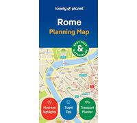 Lonely Planet Rome City Map