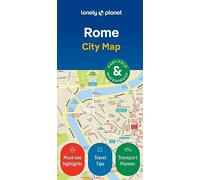 Lonely Planet Rome City Map