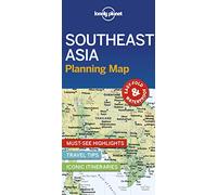 Lonely Planet Southeast Asia Planning Map [Lingua Inglese]