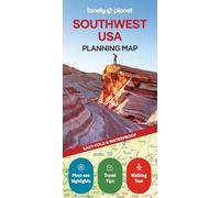Lonely Planet Southwest USA Planning Map