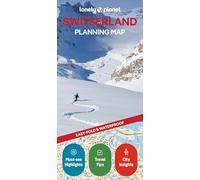 Lonely Planet Switzerland Planning Map
