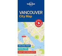 Lonely Planet Vancouver City Map [Lingua Inglese]