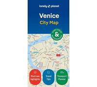 Lonely Planet – Mappa di Venezia – resistente impermeabile, pieghevole con attrazioni e tour a piedi
