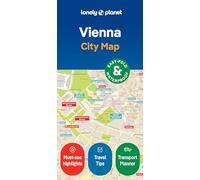 Lonely Planet Vienna City Map