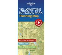 Lonely Planet Yellowstone National Park Planning Map [Lingua Inglese]