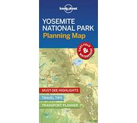 Lonely Planet Yosemite National Park Planning Map [Lingua Inglese]