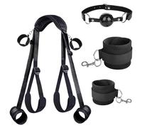 Lonely - set di manette BDSM (nero)